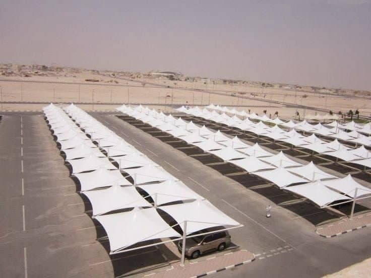 مشاريع مظلات وسواتر نفذناها في جدة